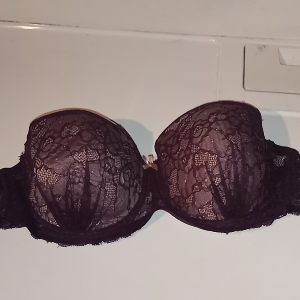 Purple bra